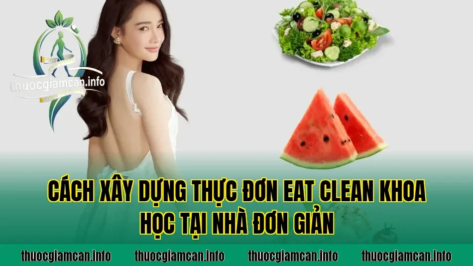Cách xây dựng thực đơn eat clean khoa học tại nhà đơn giản