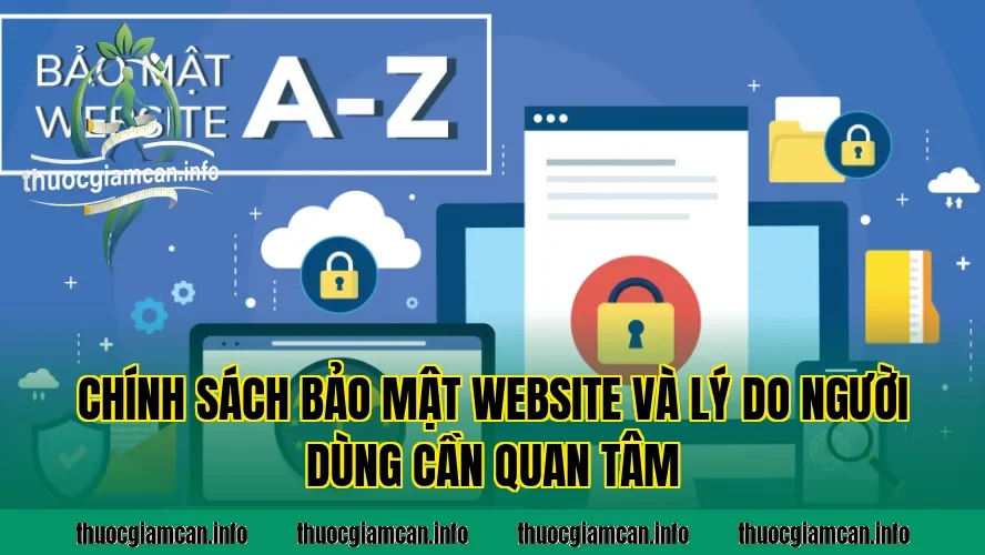 Chính sách bảo mật website và lý do người dùng cần quan tâm