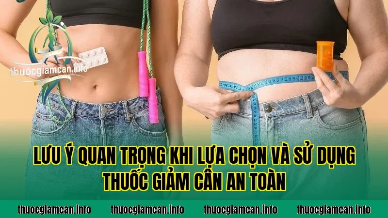 Lưu ý quan trọng khi lựa chọn và sử dụng thuốc giảm cân an toàn
