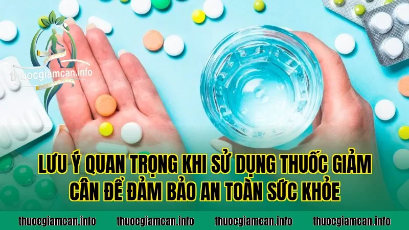 Lưu ý quan trọng khi sử dụng thuốc giảm cân để đảm bảo an toàn sức khỏe