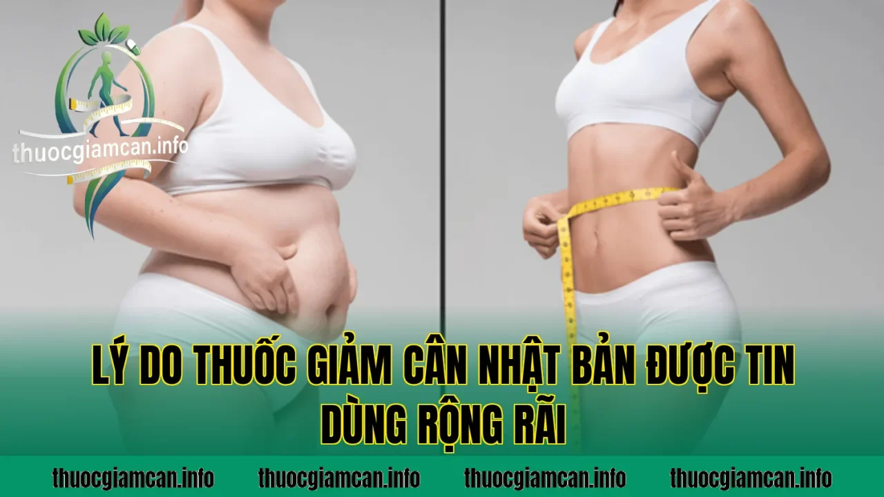Lý do thuốc giảm cân Nhật Bản được tin dùng rộng rãi