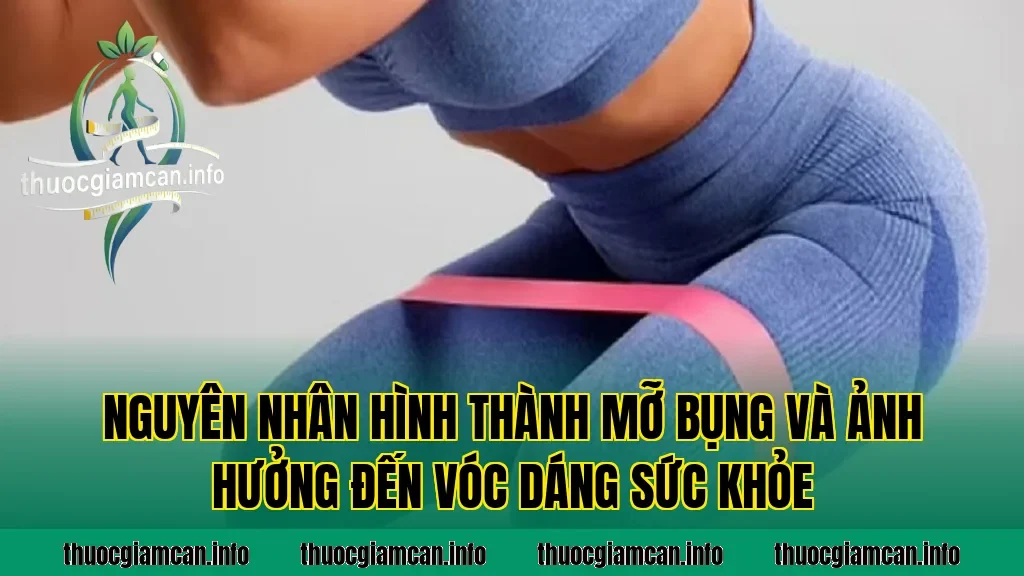 Nguyên nhân hình thành mỡ bụng và ảnh hưởng đến vóc dáng sức khỏe