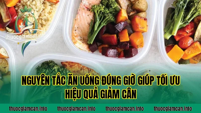 Nguyên tắc ăn uống đúng giờ giúp tối ưu hiệu quả giảm cân