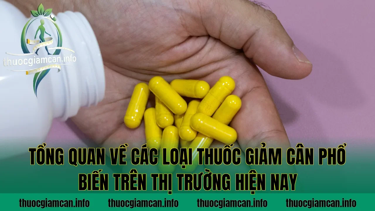 Tổng quan về các loại thuốc giảm cân phổ biến trên thị trường hiện nay