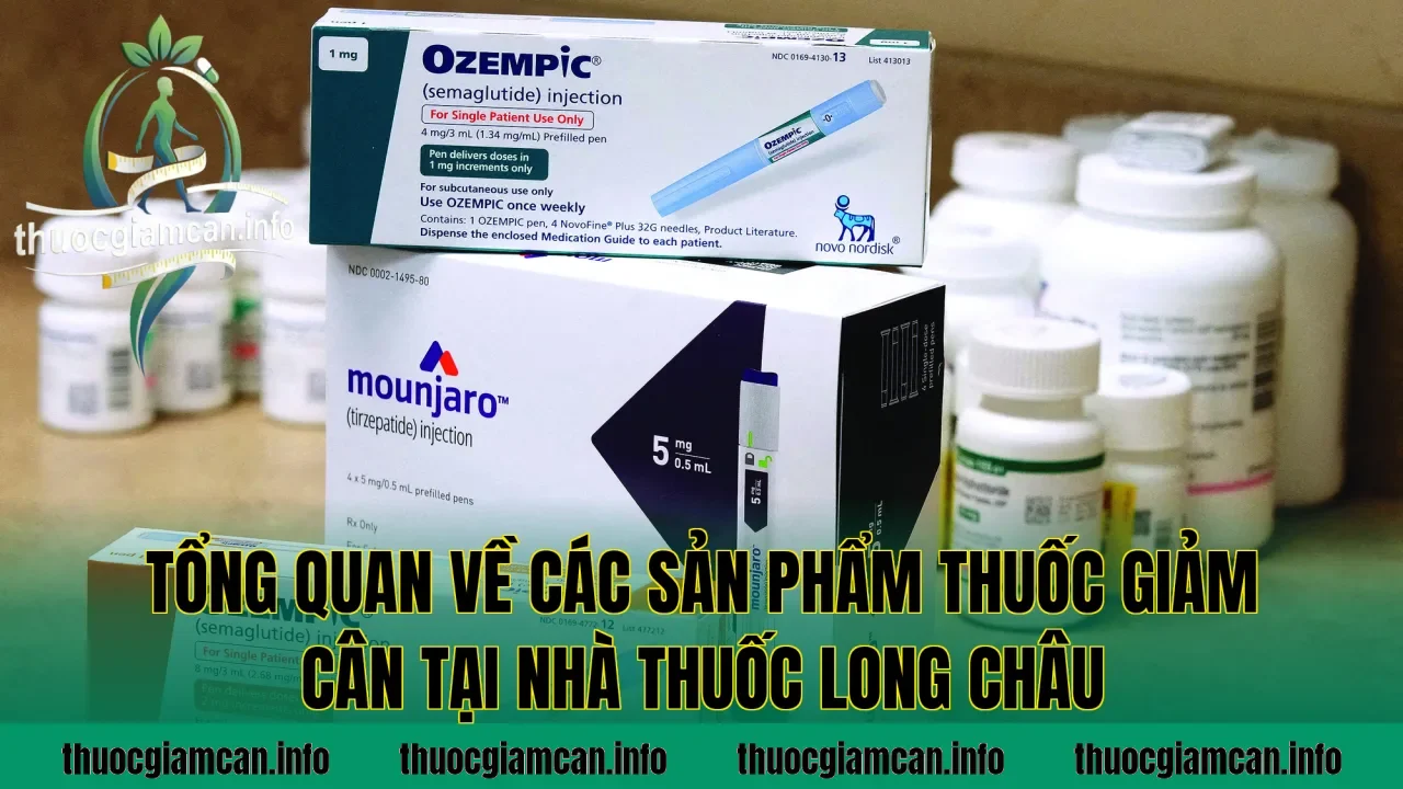 Tổng quan về các sản phẩm thuốc giảm cân tại nhà thuốc Long Châu